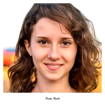 Sofortbild-Effekt auf einem Porträt – Online-Fotobox